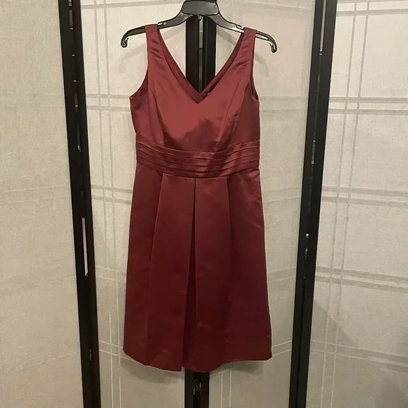taylor burgundy dress THE TAYLOR MAXI IN PLUM main image 0